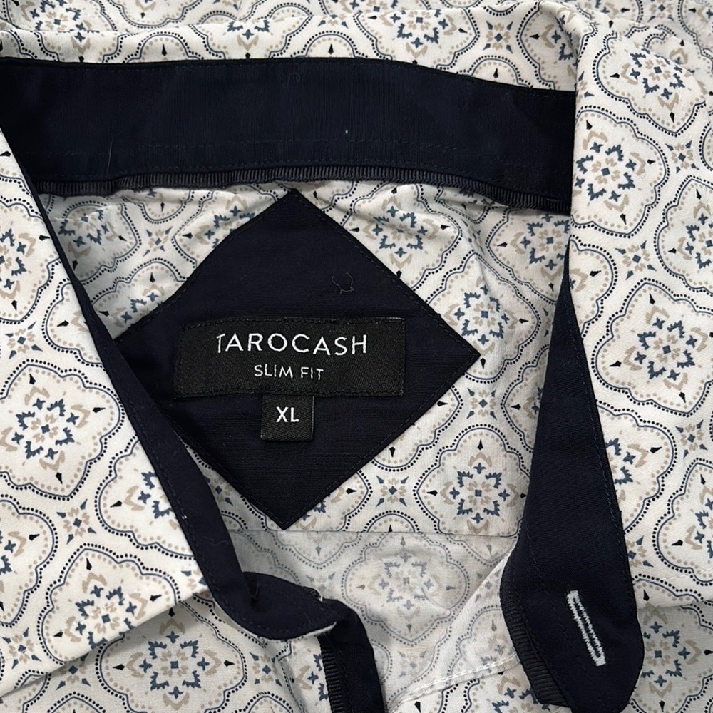 Tarocash Slim Fit Patterned Shirt